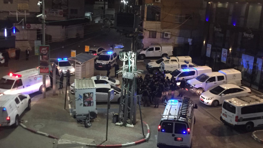 המשטרה בכפר מנדא