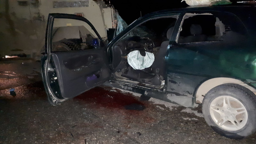 הרכב הפלסטיני שביצע את פיגוע הדריסה בכפר נעמה שבבנימין