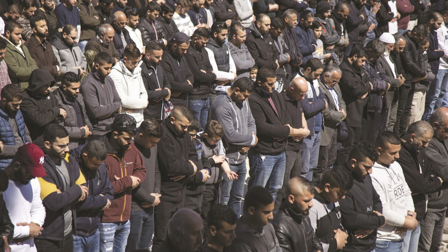 מתפללים בהר הבית