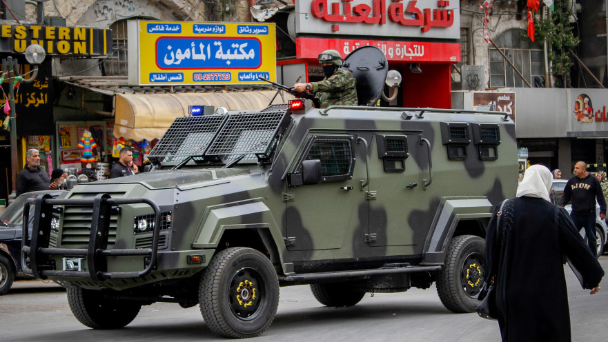 כוח הביטחון הלאומי הפלסטיני, שכם