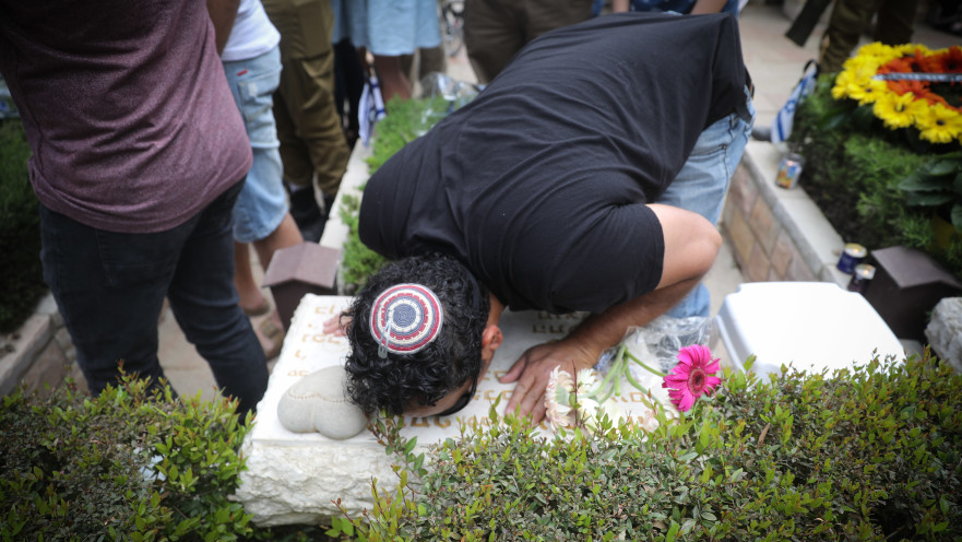 טקס יום הזיכרון לחללי מערכות ישראל בהר הרצל