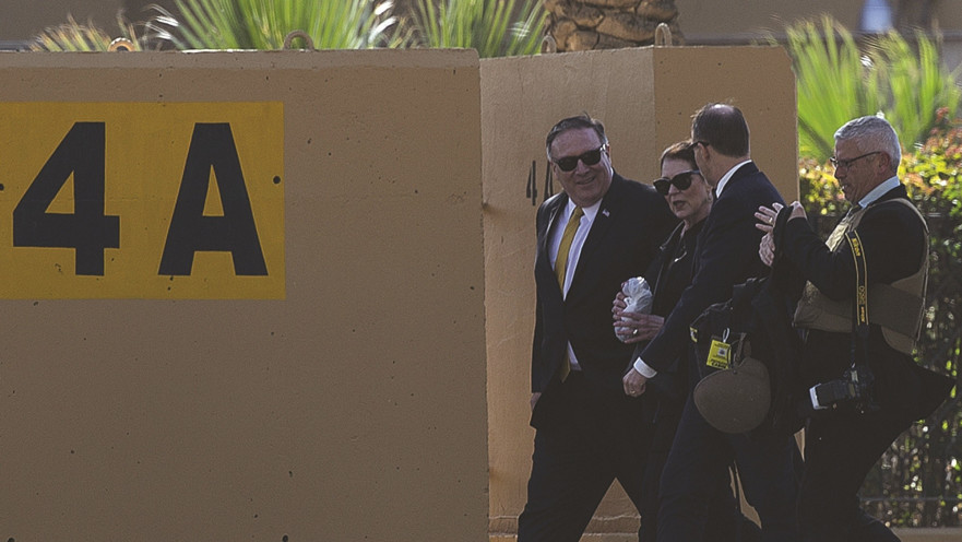 מייק פומפאו בעיראק