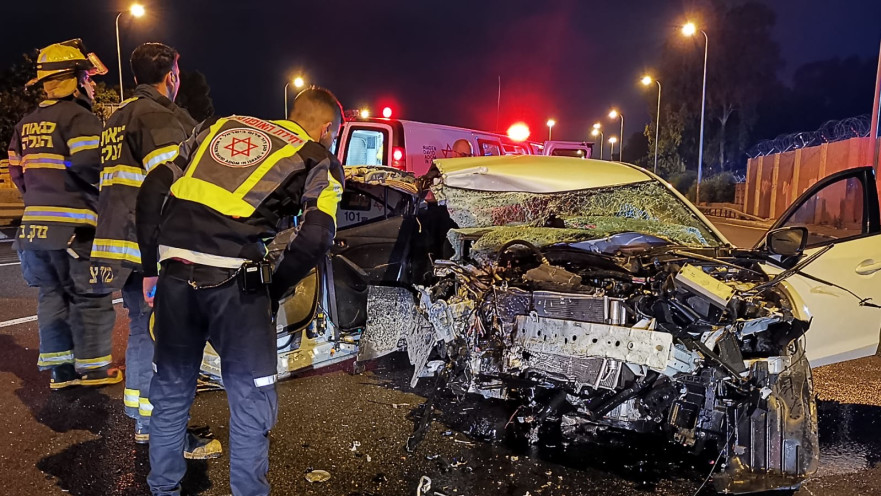 תאונה סמוך לכפר הירוק