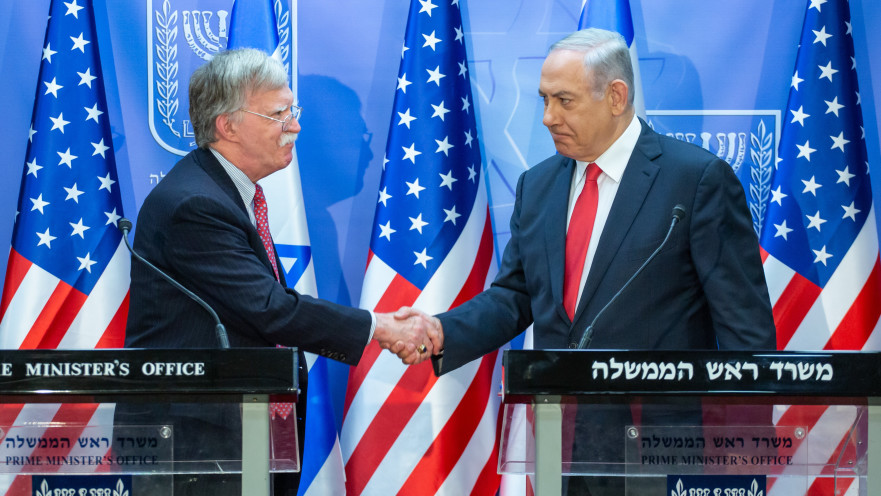 בנימין נתניהו, ג'ון בולטון