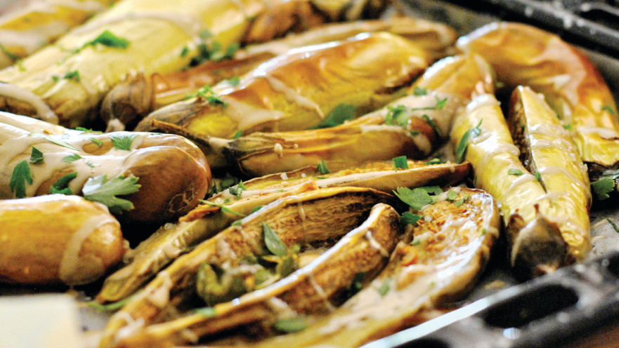 חצילים קלויים