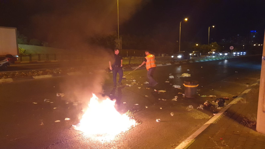 מחאת יוצאי אתיופיה בפתח תקווה