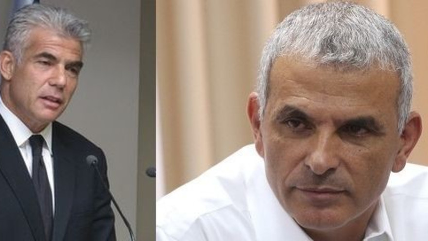 יאיר לפיד ומשה כחלון