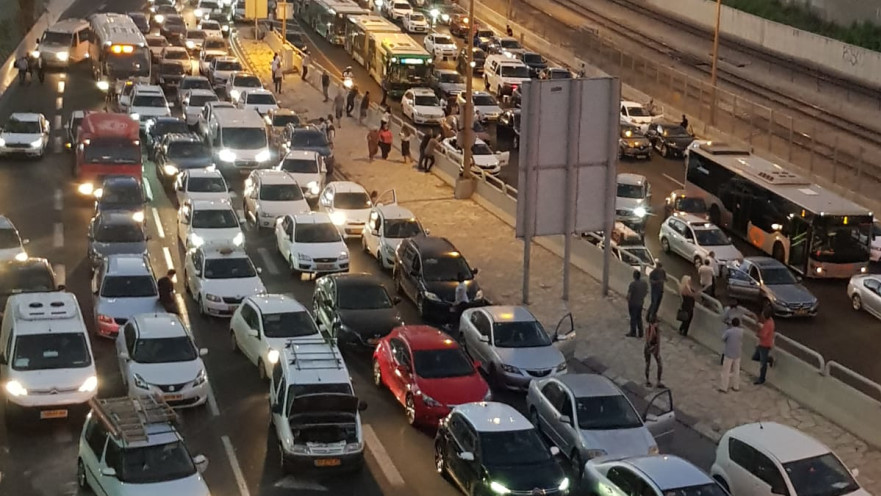 מחאת יוצאי אתיופיה בנתיבי איילון