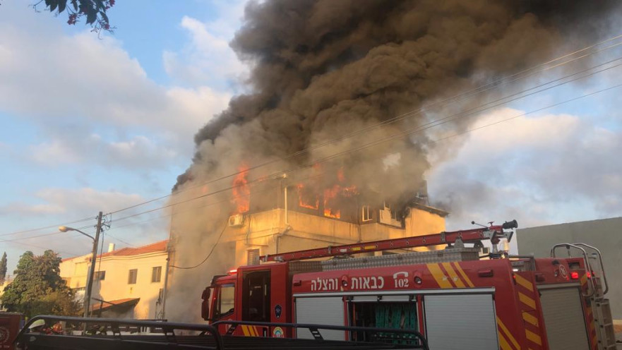 שריפה בביתה של כרמל מעודה