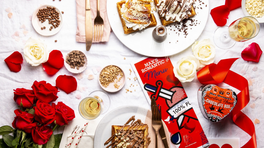 ארוחה רומנטית במקס ברנר