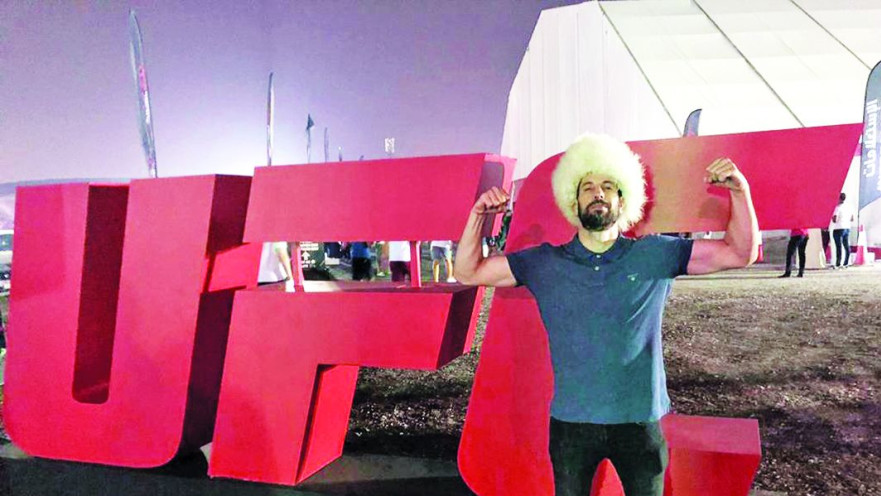 חיים אתגר ב"אליפות הלחימה האולטימטיבית"