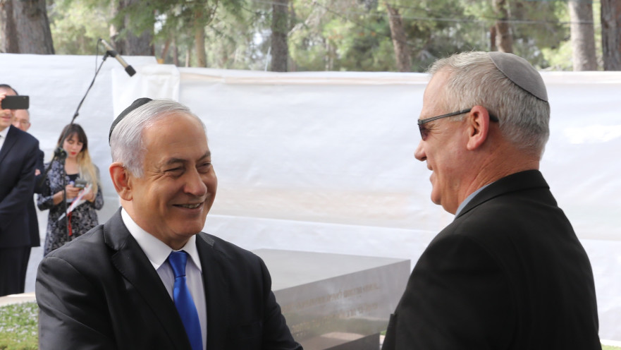 בני גנץ, בנימין נתניהו