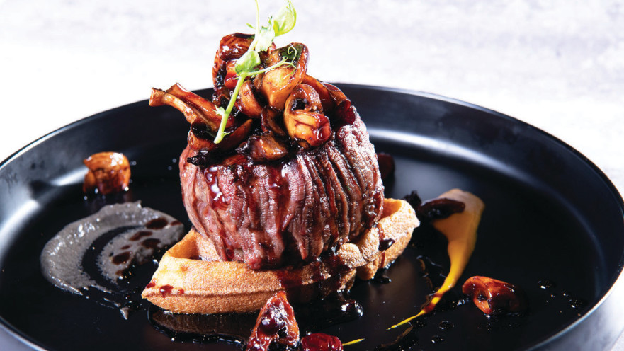 קמפניה פילה על ופל בלגי