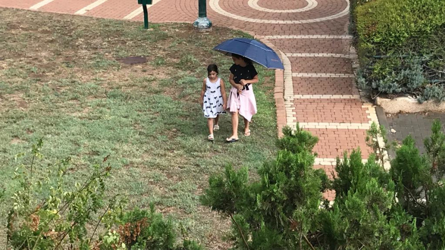 גשם בתל אביב