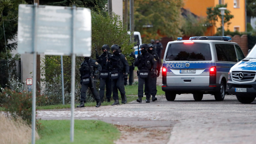 פיגוע ירי סמוך לבית כנסת בגרמניה