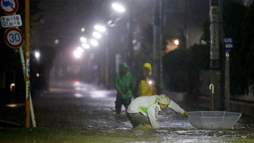סופת טייפון ביפן