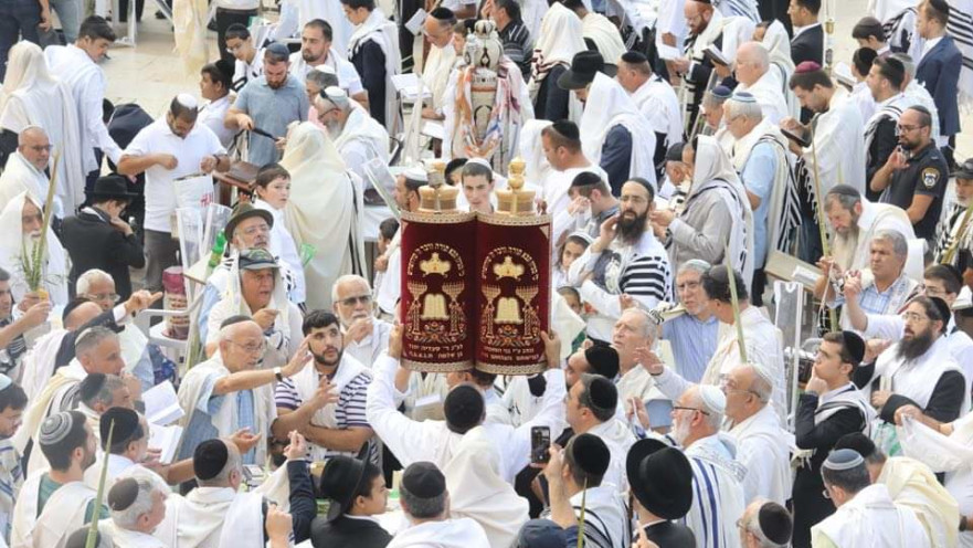 ברכת הכהנים בכותל המערבי