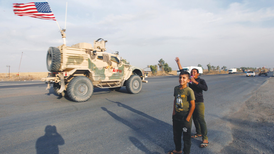 כוחות אמריקאיים יוצאים מסוריה. מזרח תיכון חדש