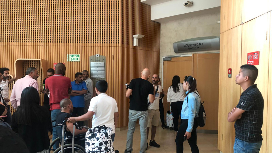 בית משפט השלום בבאר שבע. למצולמים אין קשר לכתבה