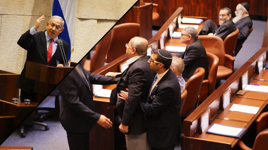 אחמד טיבי, בנימין נתניהו