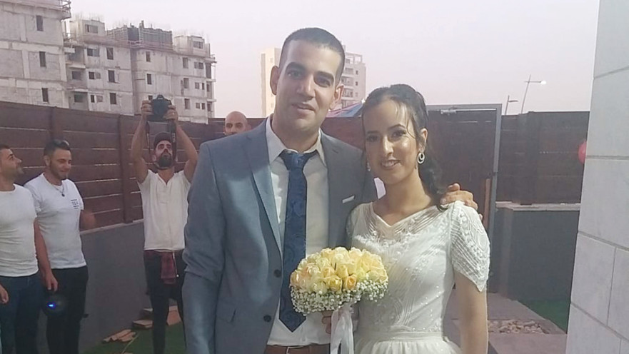 בני הזוג שחתונתם הועברה לנתיבות