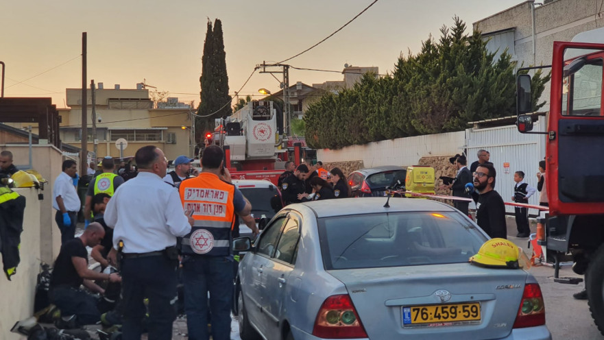 שריפה בנתניה