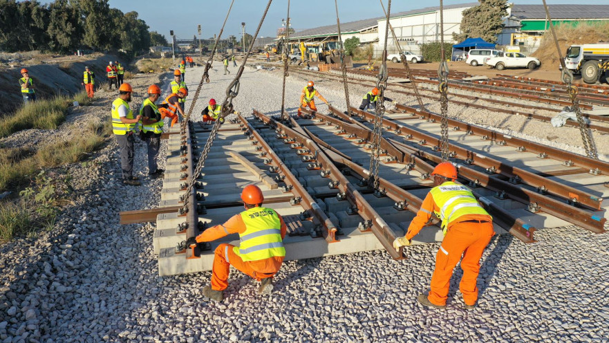 עבודות רכבת ישראל 