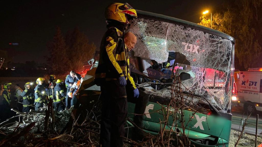 התאונה סמוך לצומת בדק