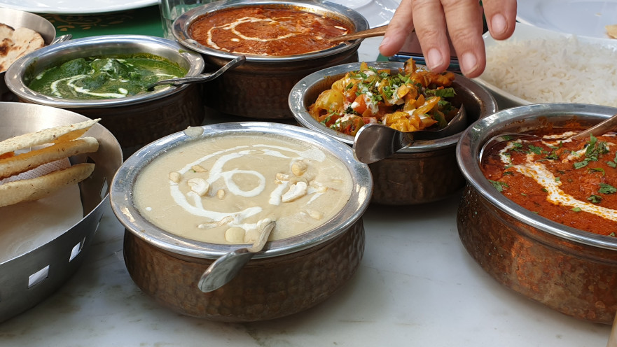 אוכל ואלכוהול בהודו