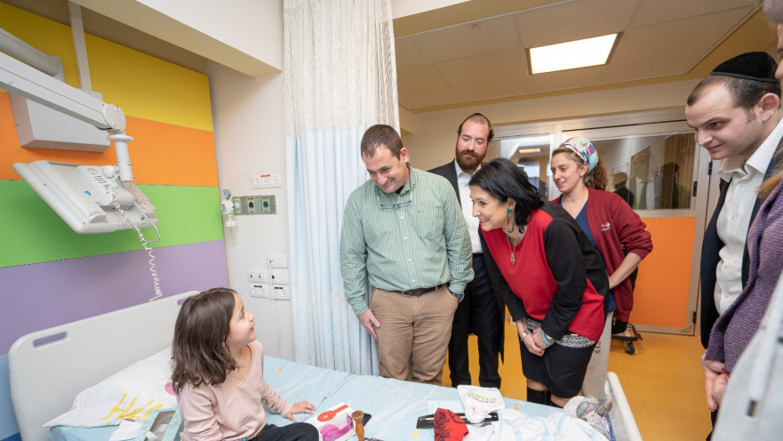 נשיאת גאורגיה ברחשי לב