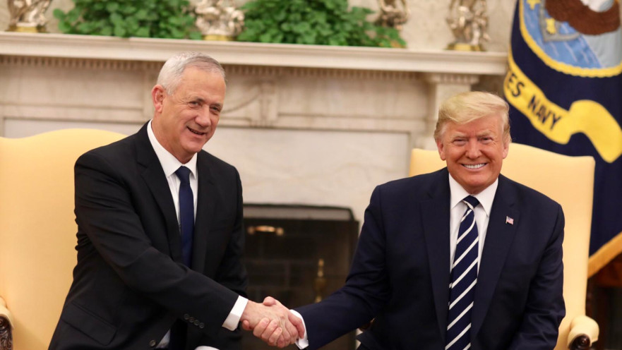 דונלד טראמפ, בני גנץ