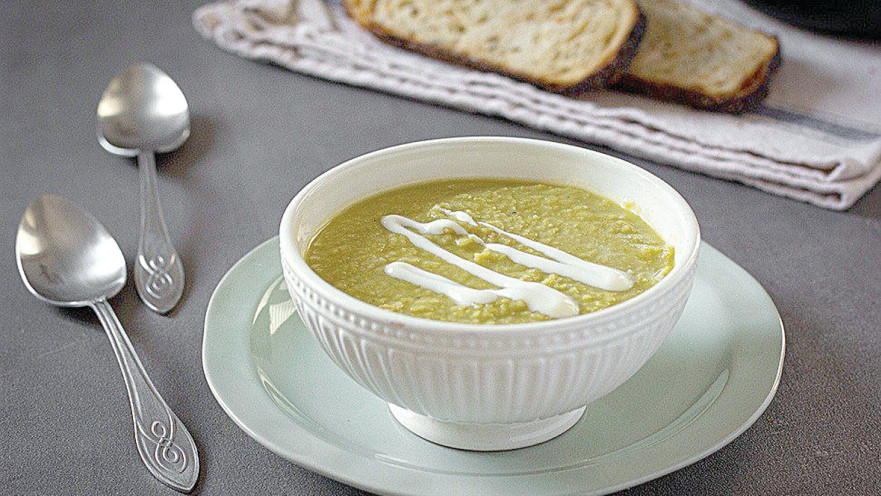 מרק אפונה טבעוני