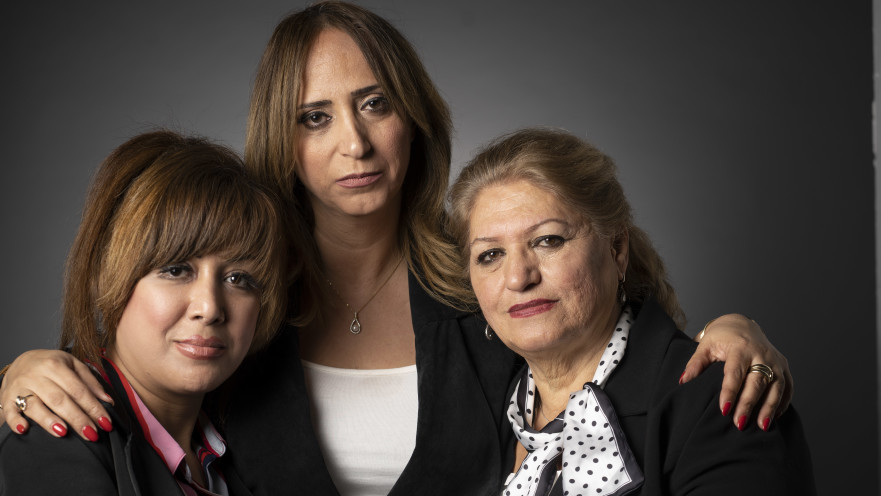 אתי ציונית גושן, פריסה דניאל, שירלי שמסיאן