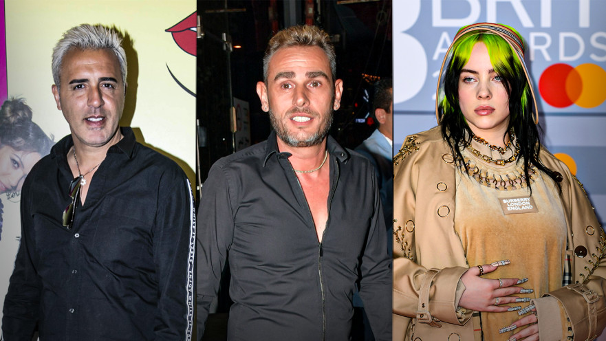 מושיק עפיה, קובי פרץ ובילי אייליש