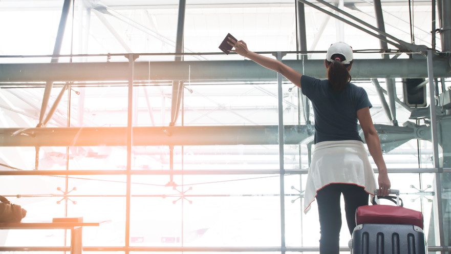 ילדה, שדה תעופה