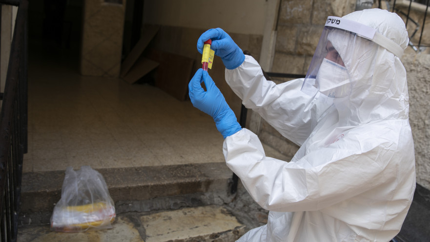 קורונה בישראל - למצולמים אין קשר לנאמר בכתבה 