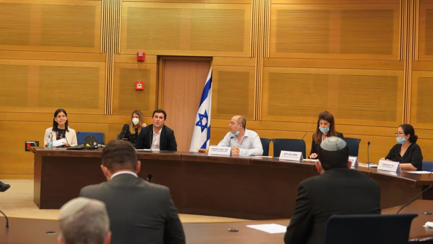 דיון בהצעת תיקון החוק בכנסת 