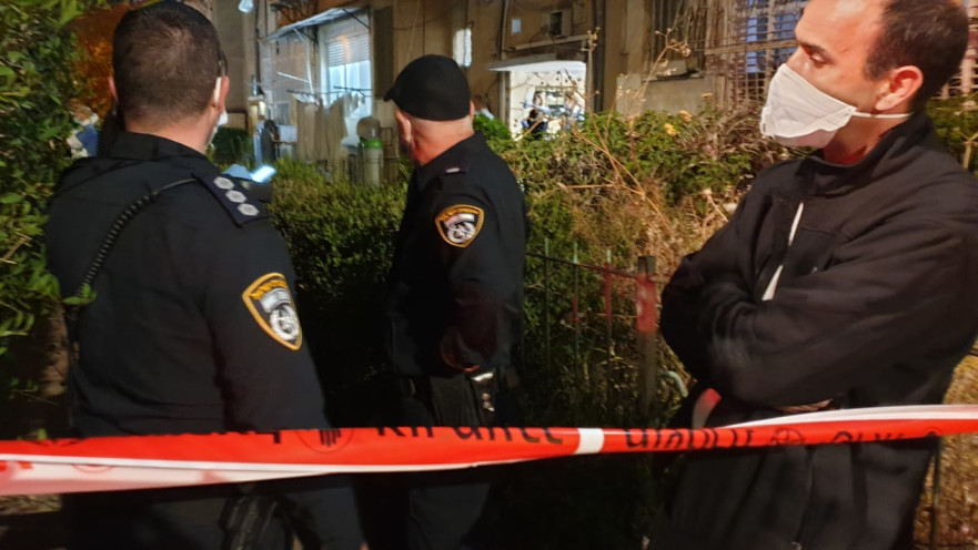 זירת הרצח בחולון 