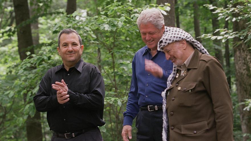 עראפת, קלינטון וברק בקמפ דיוויד