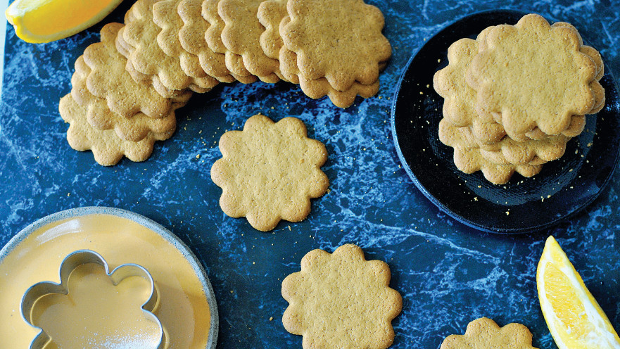 עוגיות פריכות בניחוח תפוז