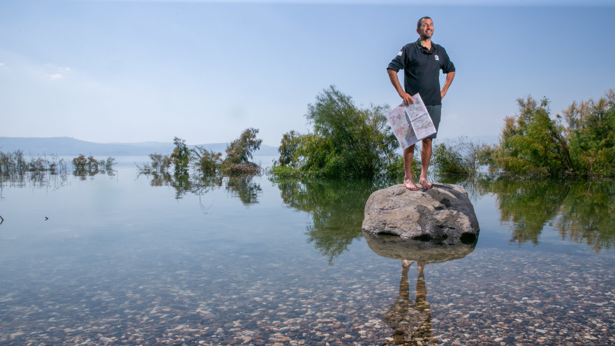 דניאל וקנין בכנרת