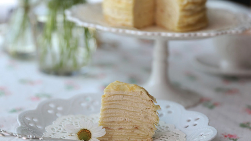 עוגת קרפים גבינה של תום פרנץ