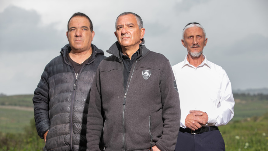 יוסי פרץ, שמעון ביטון, ישראל פרץ, ניצולי הפיגוע באביבים