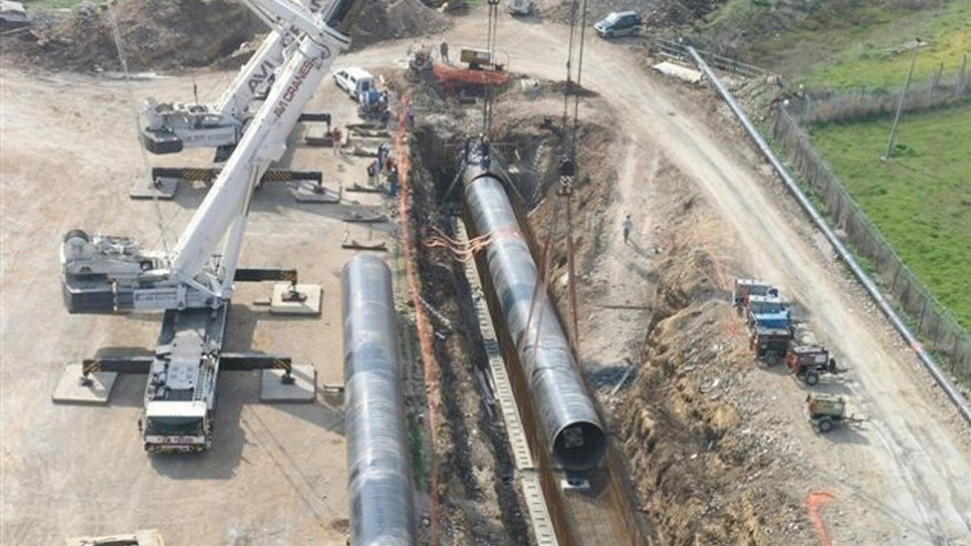 עבודות תשתית ב"מקורות"