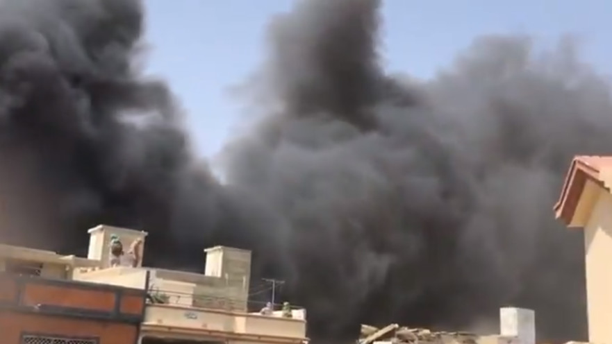 התרסקות מטוס בפקיסטן