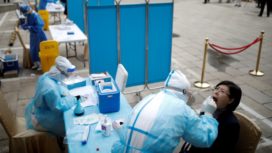 קורונה בסין - בדיקות בבייג'ינג 