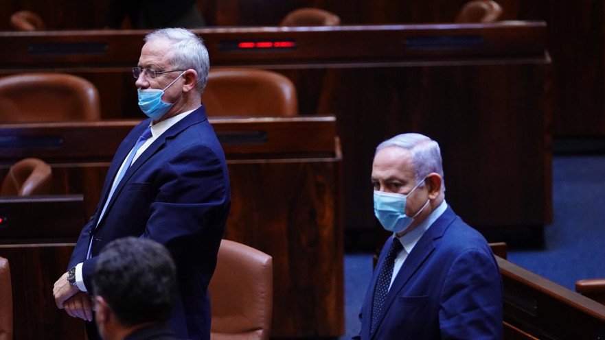 בנימין נתניהו, בני גנץ