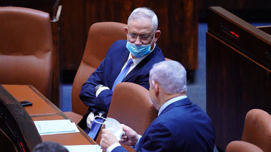 בנימין נתניהו, בני גנץ