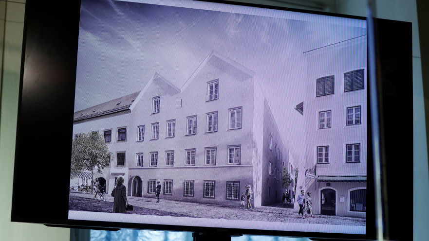 ביתו של היטלר שמוסב לתחנת משטרה באוסטריה