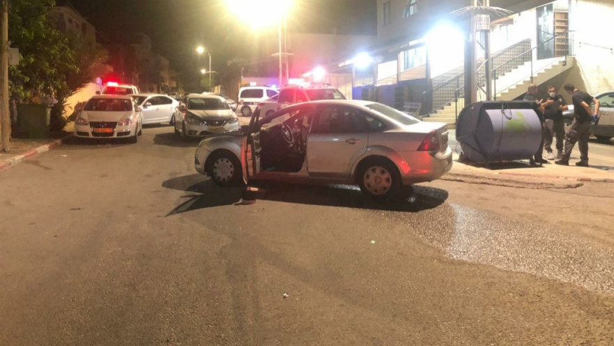 זירת האירוע בג'ת 